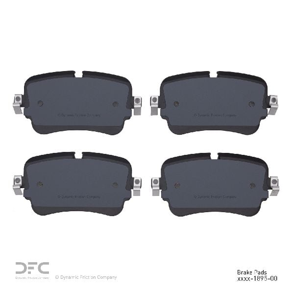 2017-2020 Audi Q7 Disc Brake Pad Set - Rear (Dynamic Friction)
