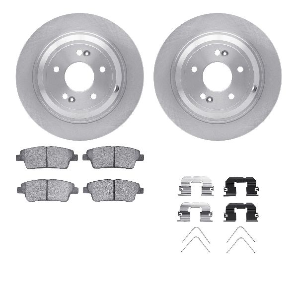 2018-2020 Genesis G80 Disc Brake Kit - Rear (Dynamic Friction)