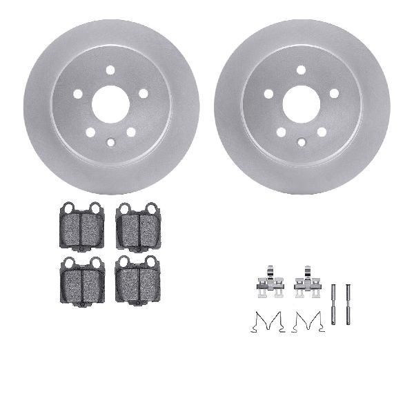 1998-2000 Lexus GS400 Disc Brake Kit - Rear (Dynamic Friction)