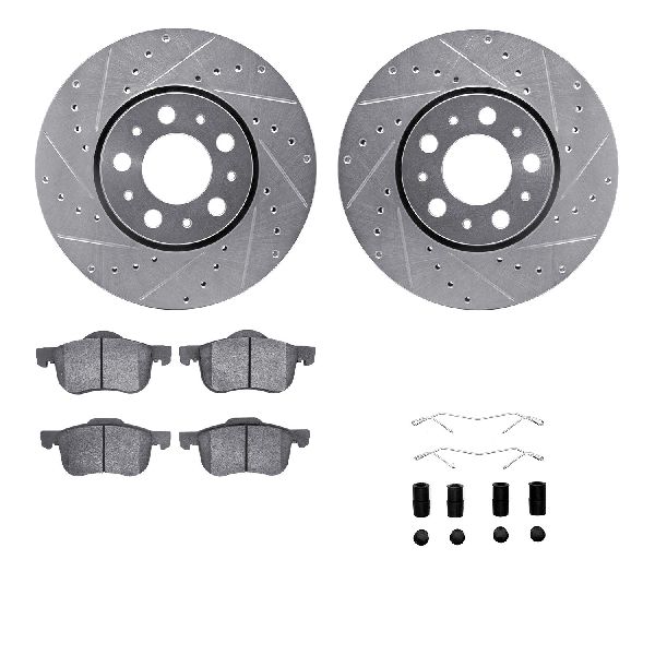 1999-2006 Volvo S80 Disc Brake Kit - Front (Dynamic Friction)