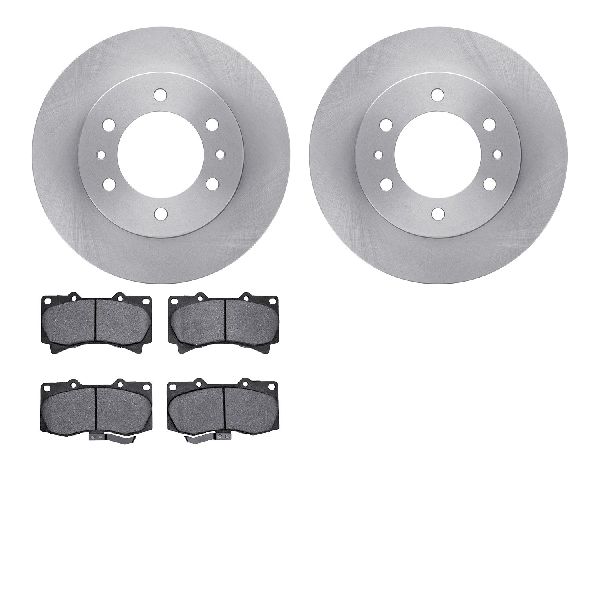 2009-2010 Hummer H3T Disc Brake Kit - Front (Dynamic Friction)