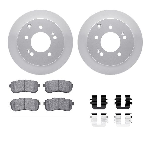 2010-2013 Kia Forte Koup Disc Brake Kit - Rear (Dynamic Friction)