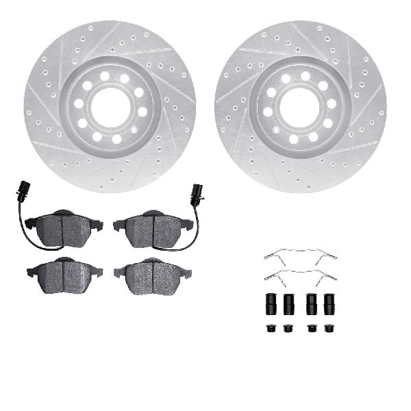 1999-2004 Audi A6 Disc Brake Kit - Front (Dynamic Friction)