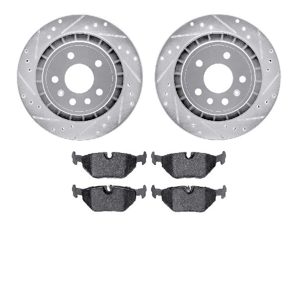 2002-2010 Saab 9-5 Disc Brake Kit - Rear (Dynamic Friction)
