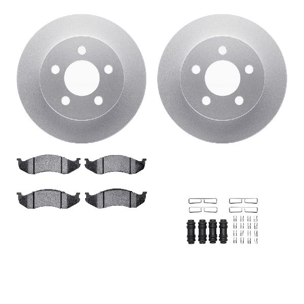 1999-2001 Jeep Cherokee Disc Brake Kit - Front (Dynamic Friction)