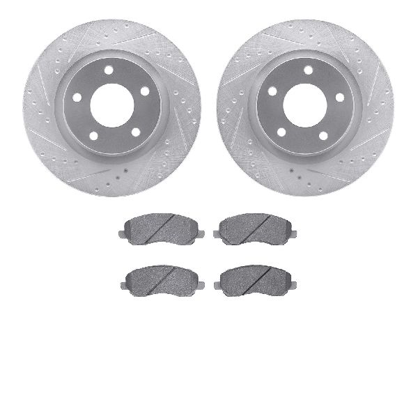 2011-2014 Chrysler 200 Disc Brake Kit - Front (Dynamic Friction)