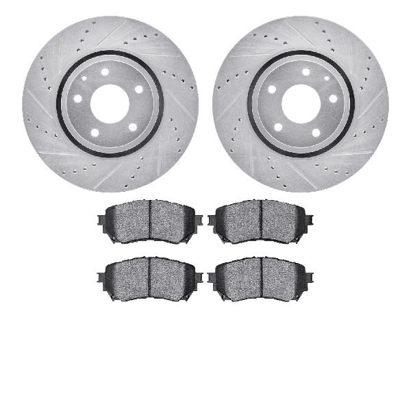 2018-2021 Mazda 6 Disc Brake Kit - Front (Dynamic Friction)