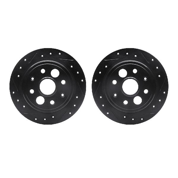 1986-1989 Acura Integra Disc Brake Rotor Set - Rear (Dynamic Friction)