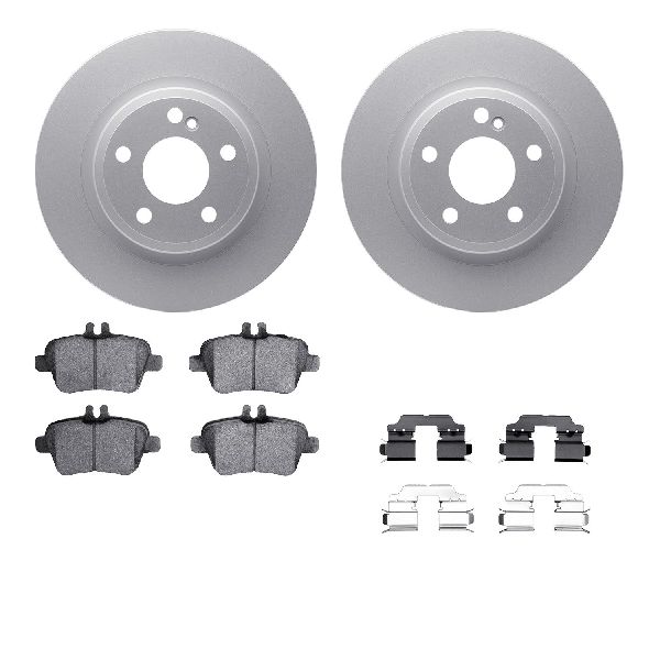 2014-2019 Mercedes-Benz CLA250 Disc Brake Kit - Rear (Dynamic Friction)