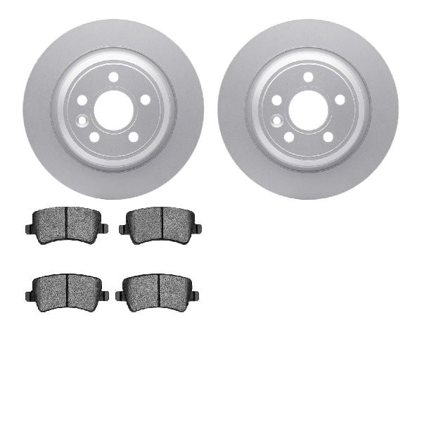 2008-2016 Volvo S80 Disc Brake Kit - Rear (Dynamic Friction)