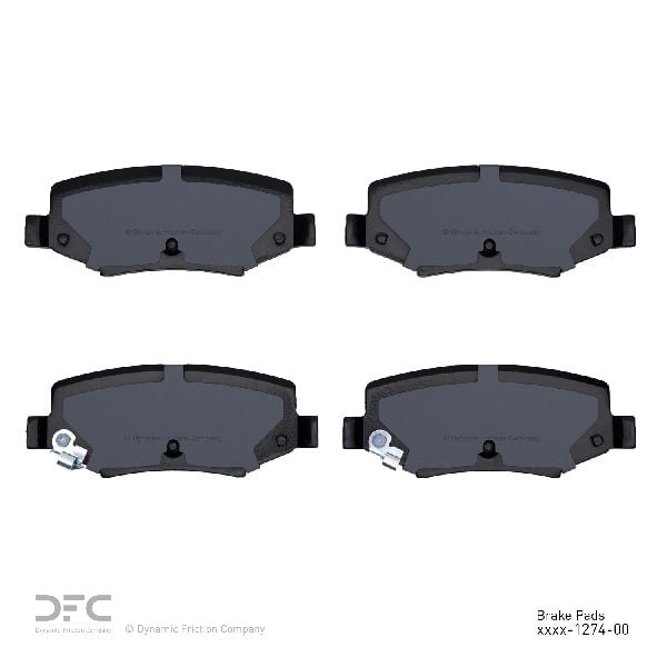 2007-2011 Dodge Nitro Disc Brake Pad Set - Rear (Dynamic Friction)