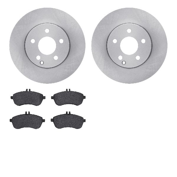2008-2012 Mercedes-Benz C300 Disc Brake Kit - Front (Dynamic Friction)