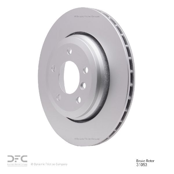 2001-2005 BMW 330xi Disc Brake Rotor - Rear (Dynamic Friction)