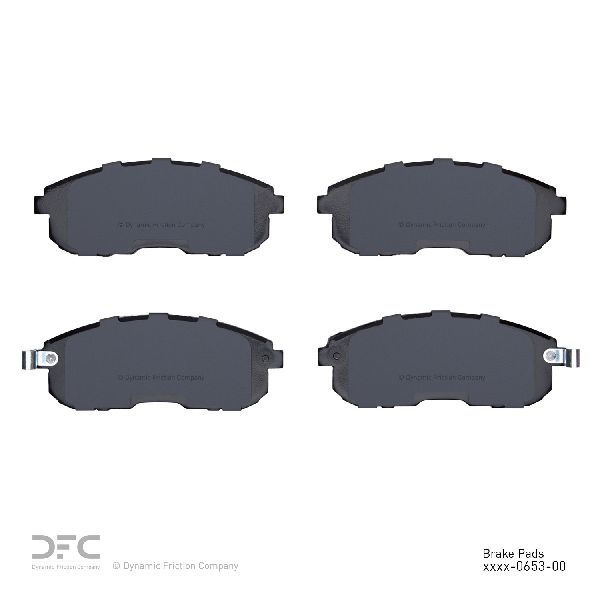 2000-2006 Nissan Sentra Disc Brake Pad Set - Front (Dynamic Friction)