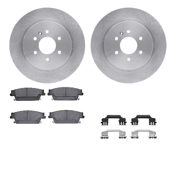 2004-2009 Cadillac SRX Disc Brake Kit - Rear (Dynamic Friction)