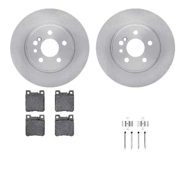 1994-1999 Mercedes-Benz S600 Disc Brake Kit - Rear (Dynamic Friction)