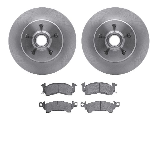 1990-2002 GMC Safari Disc Brake Kit - Front (Dynamic Friction)