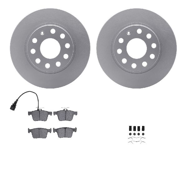 2013-2020 Audi A3 Disc Brake Kit - Rear (Dynamic Friction)