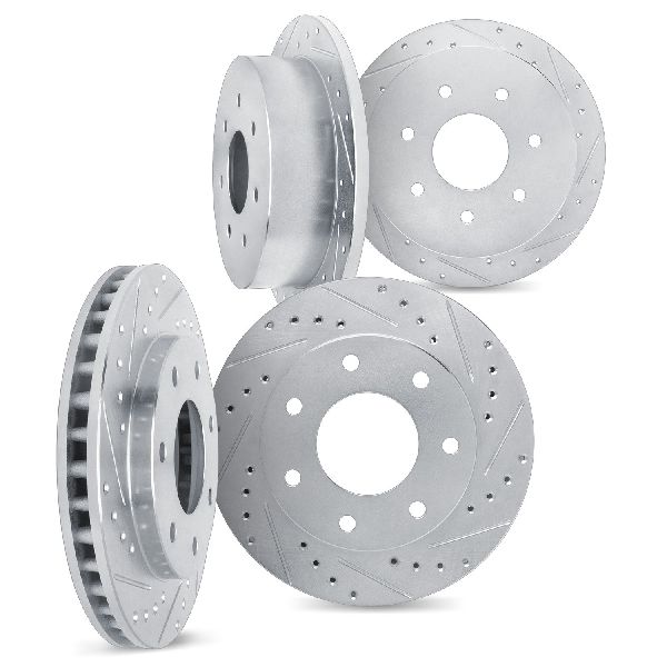 2000-2003 Ford F-150 Disc Brake Rotor Set - Front and Rear (Dynamic Friction)