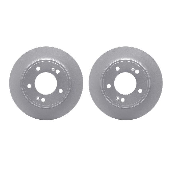 2012-2017 Hyundai Veloster Disc Brake Rotor Set - Rear (Dynamic Friction)