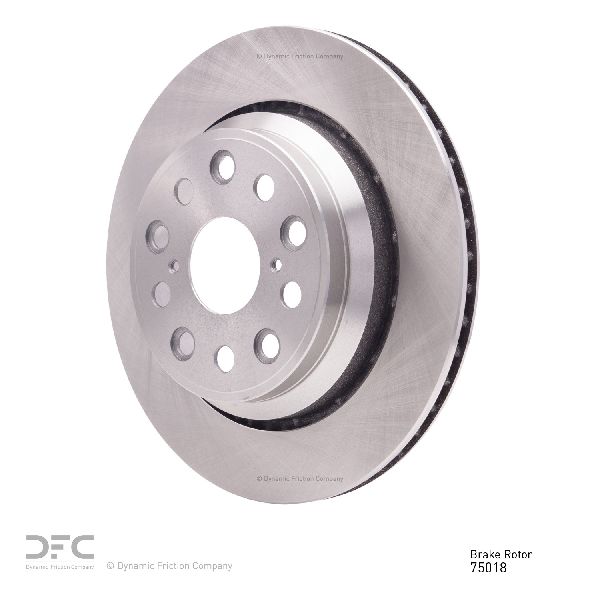 2007-2017 Lexus LS460 Disc Brake Rotor - Rear (Dynamic Friction)
