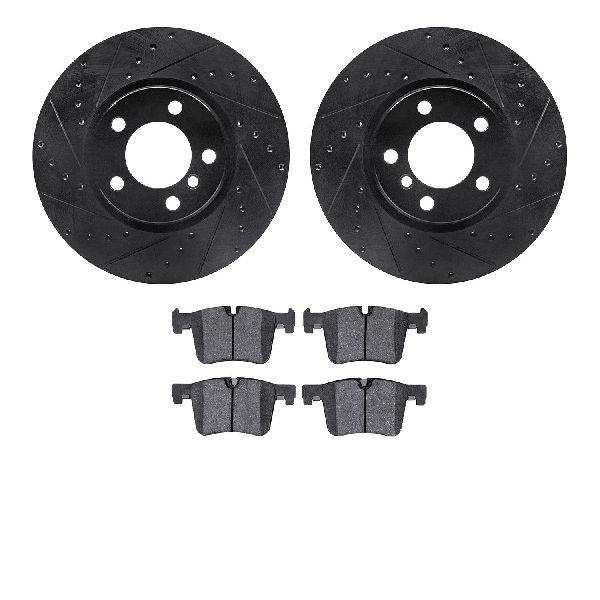 2015 BMW 328i Disc Brake Kit - Front (Dynamic Friction)