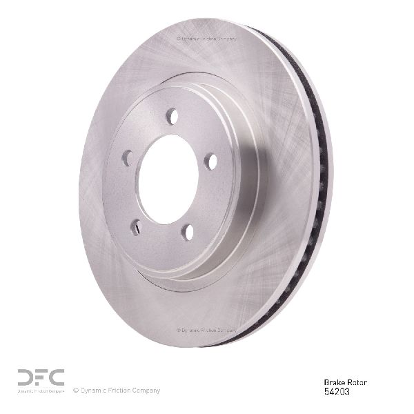 2007-2010 Ford Explorer Sport Trac Disc Brake Rotor - Front (Dynamic Friction)