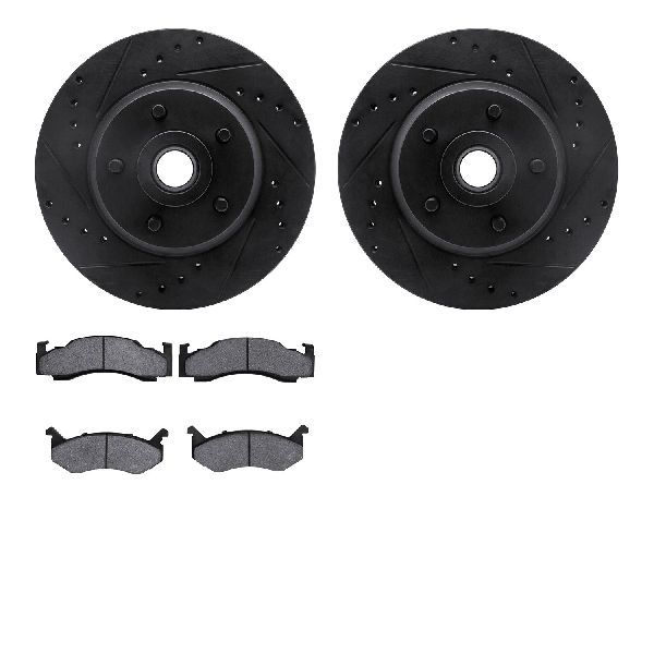 1974-1981 Plymouth Trailduster Disc Brake Kit - Front (Dynamic Friction)
