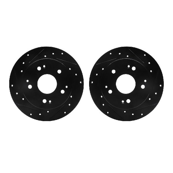 2002-2006 Acura RSX Disc Brake Rotor Set - Rear (Dynamic Friction)