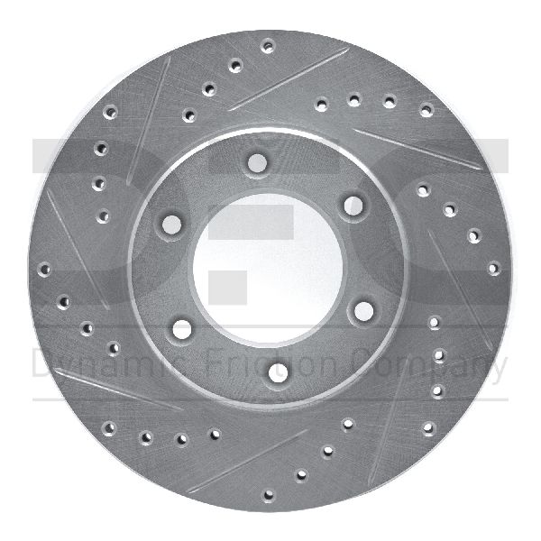1993-1998 Toyota T100 Disc Brake Rotor - Front Left (Dynamic Friction)