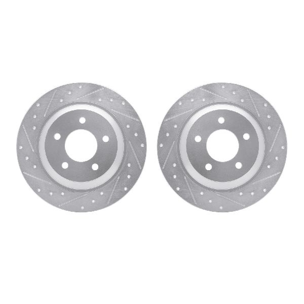 2006-2015 Mazda 5 Disc Brake Rotor Set - Rear (Dynamic Friction)
