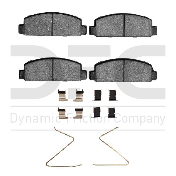 1984-1991 Mazda RX-7 Disc Brake Pad Set - Front (Dynamic Friction)