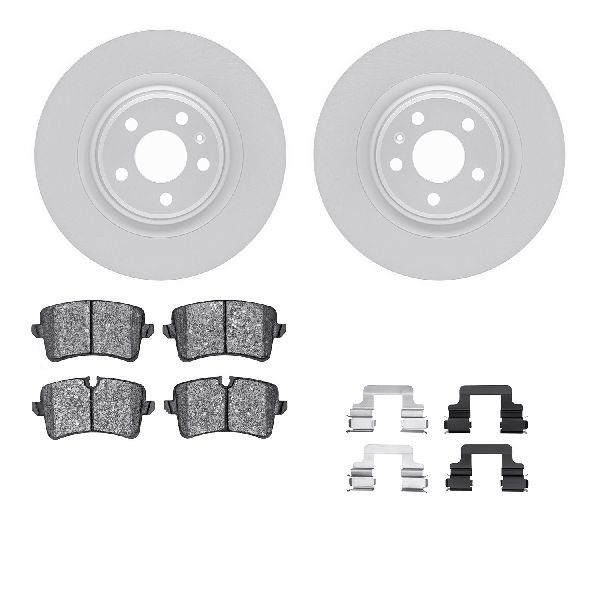 2014-2018 Audi A6 Disc Brake Kit - Rear (Dynamic Friction)