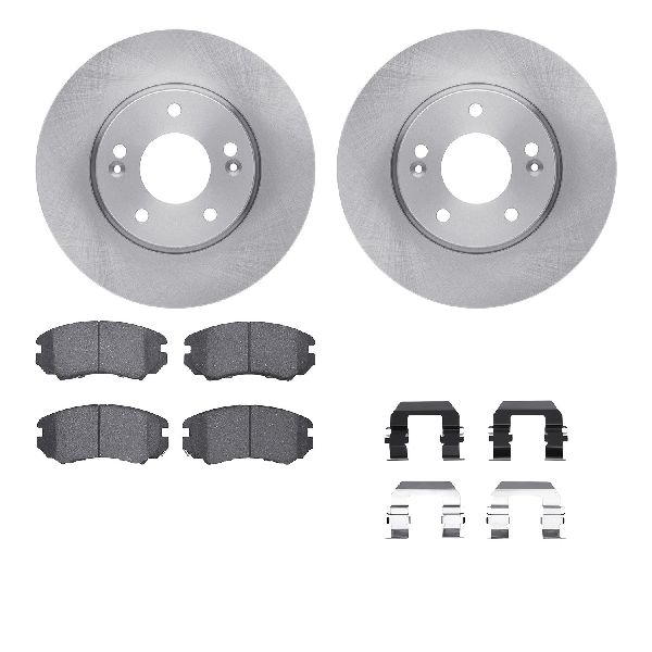 2010-2011 Kia Soul Disc Brake Kit - Front (Dynamic Friction)
