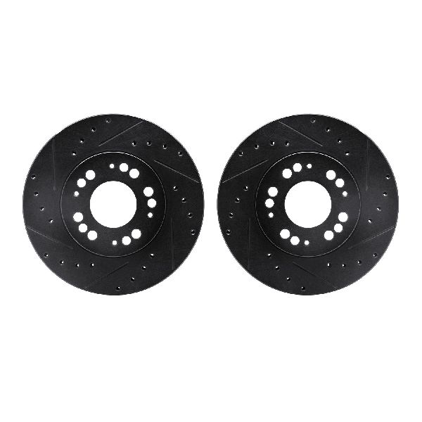1992-2000 Mitsubishi Eclipse Disc Brake Rotor Set - Front (Dynamic Friction)