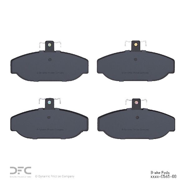 1987-1990 Volvo 780 Disc Brake Pad Set - Front (Dynamic Friction)