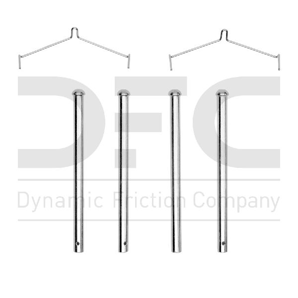1995-1996 Dodge Stealth Disc Brake Hardware Kit - Rear (Dynamic Friction)