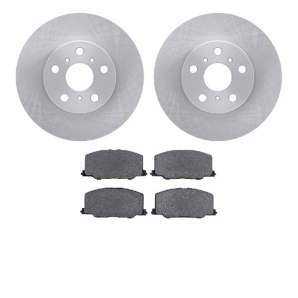1987-1991 Toyota Camry Disc Brake Kit - Front (Dynamic Friction)