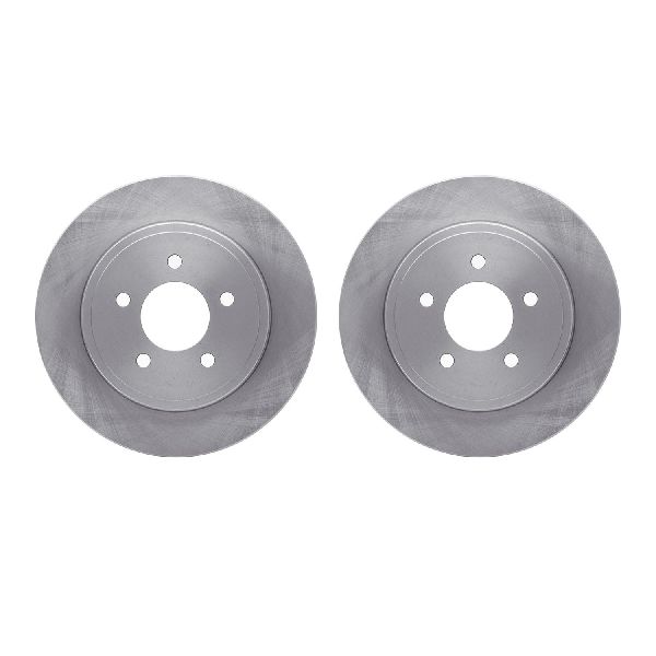 2005-2008 Mazda Tribute Disc Brake Rotor Set - Rear (Dynamic Friction)