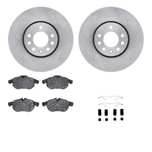 2006-2011 Saab 9-3 Disc Brake Kit - Front (Dynamic Friction)
