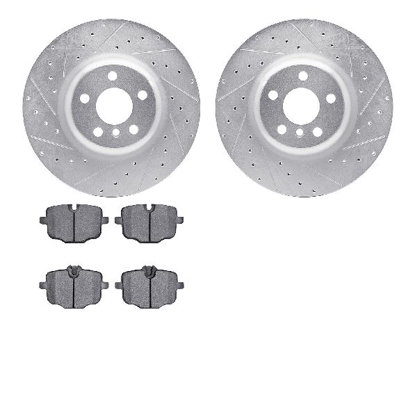 2016-2019 BMW 750i Disc Brake Kit - Rear (Dynamic Friction)
