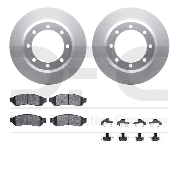 2005-2010 Ford F-350 Super Duty Disc Brake Kit - Rear (Dynamic Friction)