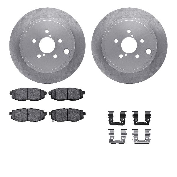 2013-2024 Subaru BRZ Disc Brake Kit - Rear (Dynamic Friction)