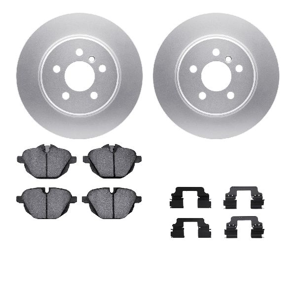 2011-2016 BMW 535i Disc Brake Kit - Rear (Dynamic Friction)