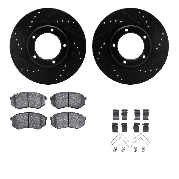 1995-2004 Toyota Tacoma Disc Brake Kit - Front (Dynamic Friction)