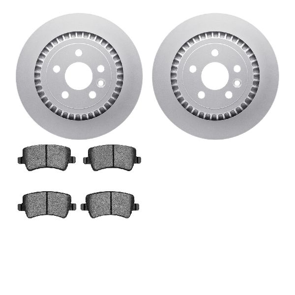2010-2017 Volvo XC60 Disc Brake Kit - Rear (Dynamic Friction)
