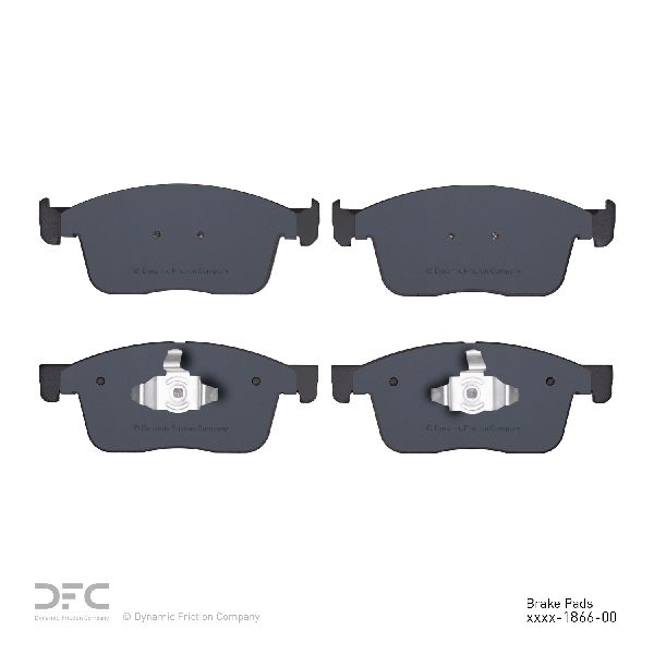 2016-2017 Volvo XC60 Disc Brake Pad Set - Front (Dynamic Friction)