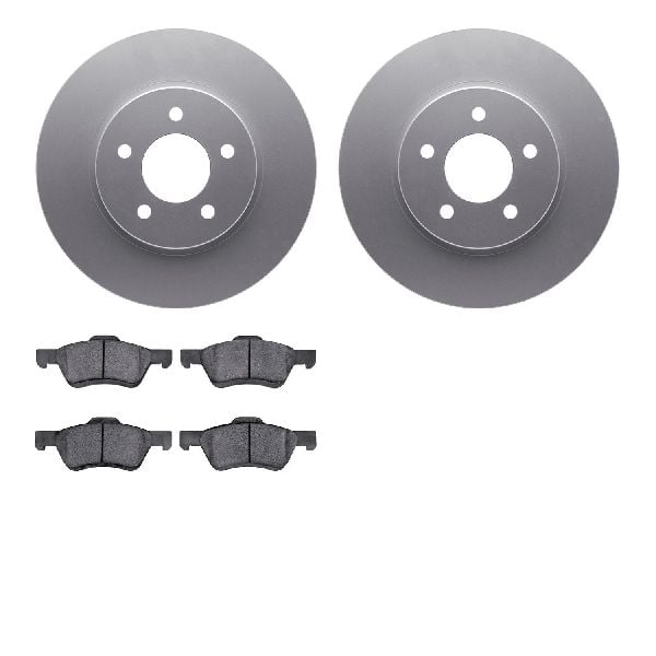 2009-2012 Ford Escape Disc Brake Kit - Front (Dynamic Friction)