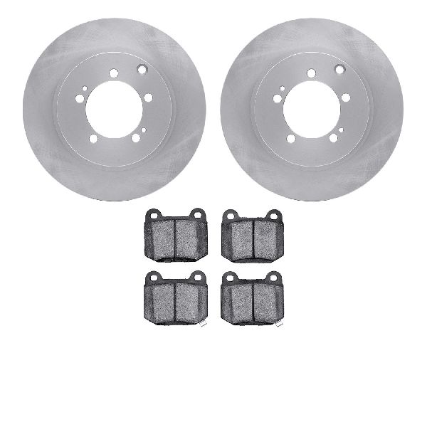 2003-2006 Mitsubishi Lancer Disc Brake Kit - Rear (Dynamic Friction)