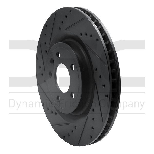2011-2014 Ford Mustang Disc Brake Rotor - Front Left (Dynamic Friction)